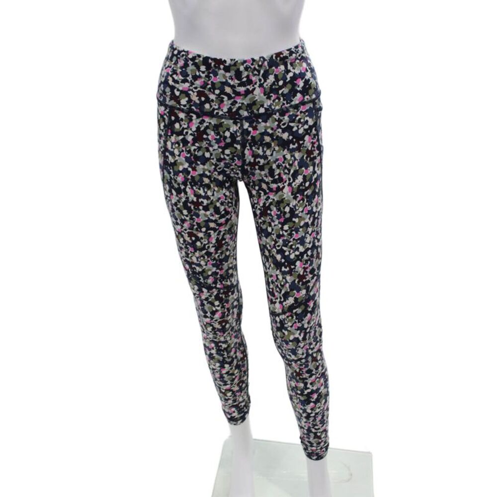 Sweaty Betty Womens High Waisted Spotted Print Leggings Multicolor Size 0